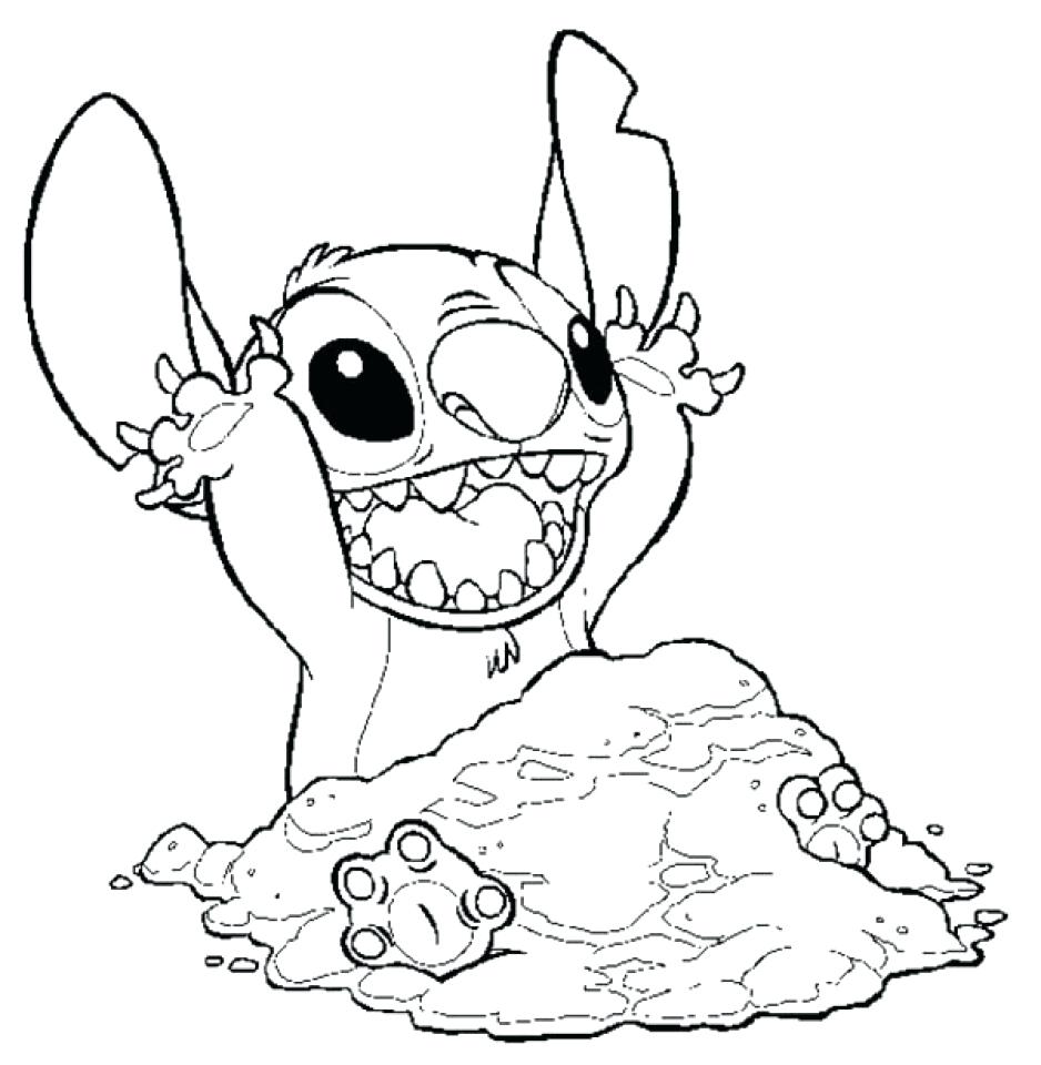 938x960 Coloring Pages ~ Stitch Coloring Pages Size Minion To Print Beach