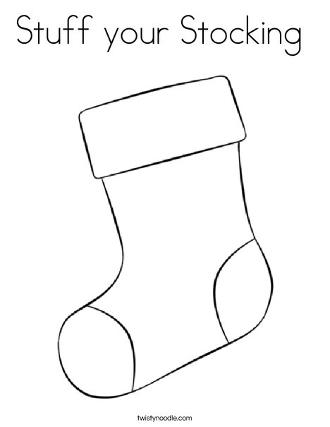 468x605 Stuff Your Stocking Coloring Page