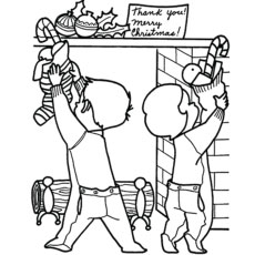 230x230 Top 25 Free Printable Christmas Stocking Coloring Pages Online