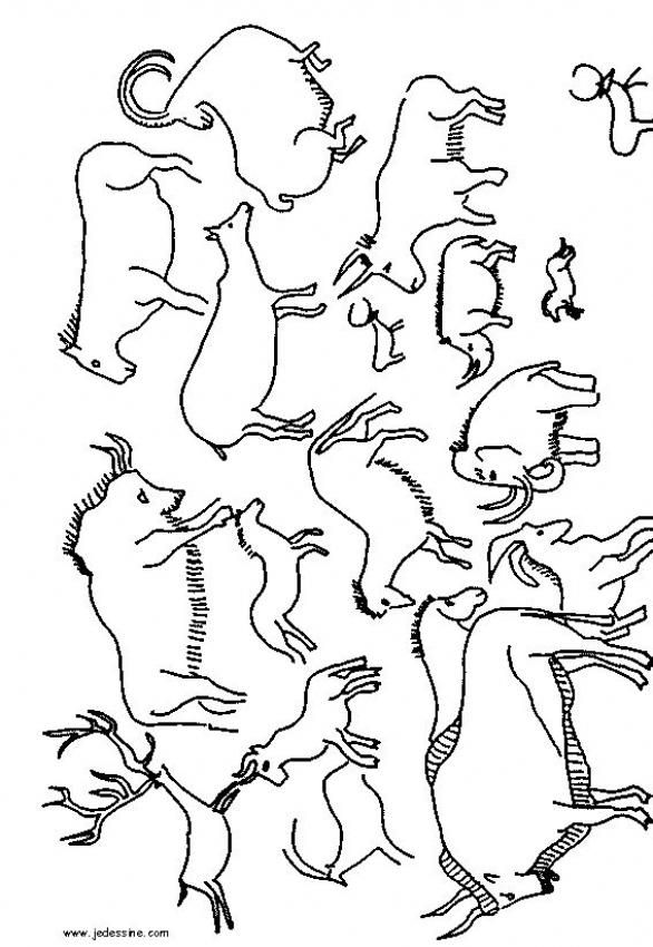 586x850 Rock Painting Coloring Page