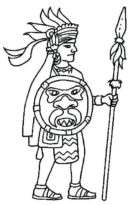 554x840 Aztec Calendar Coloring Page Coloring Pages Calendar Stone