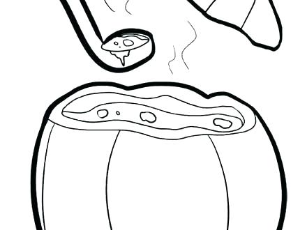 440x330 Stone Soup Coloring Page