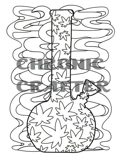 472x611 Coloring Is The Perfect Activity When Youre High! So Grab This
