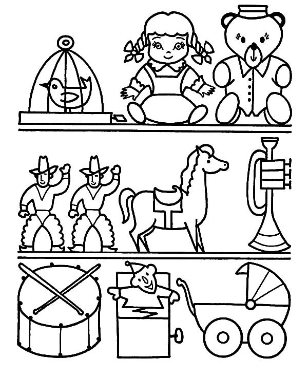 600x734 Toys Store Coloring Pages Best Place To Color
