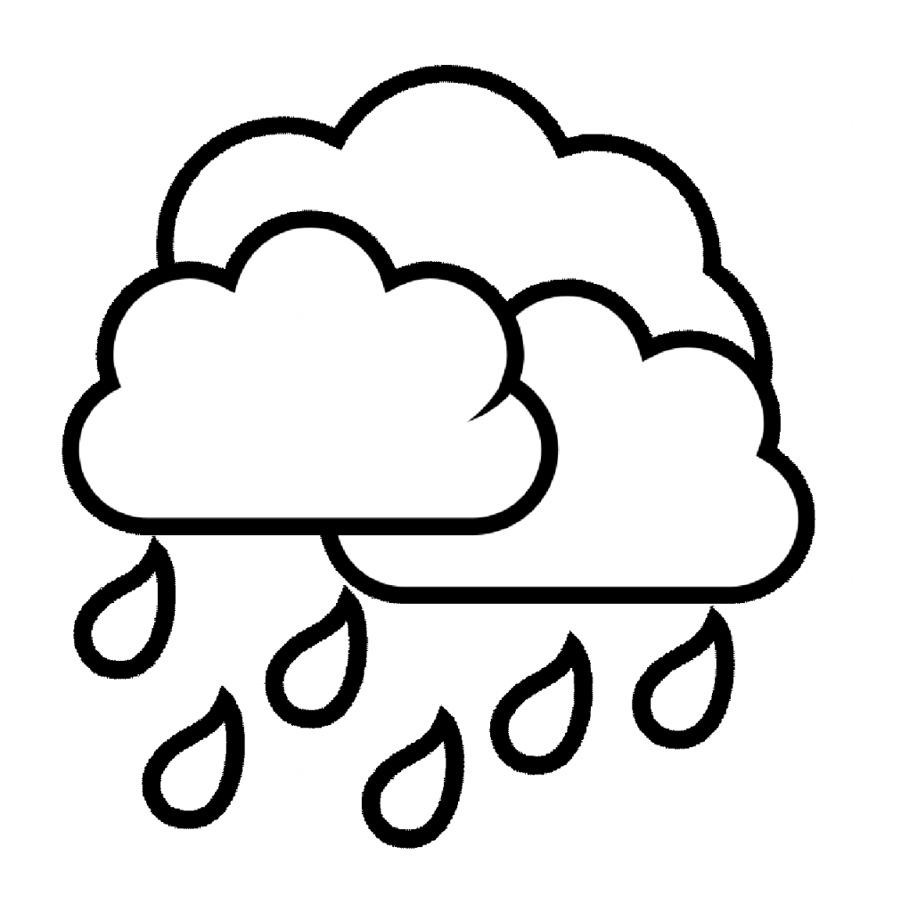 1020x1024 Rain Coloring Pages