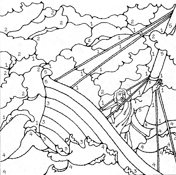 600x596 27 Jesus Calms The Storm Coloring Page Images Free Coloring Pages
