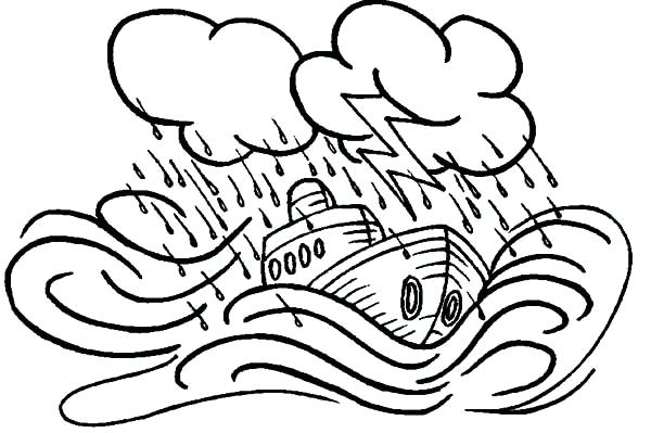 600x399 Storm Coloring Pages