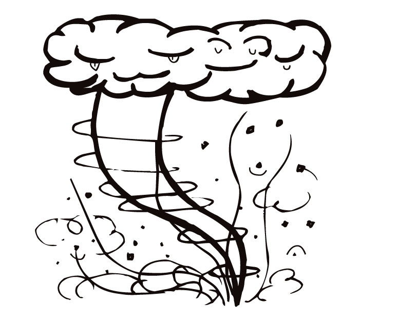 810x630 Storm Coloring Pages Printable Storm Coloring Page
