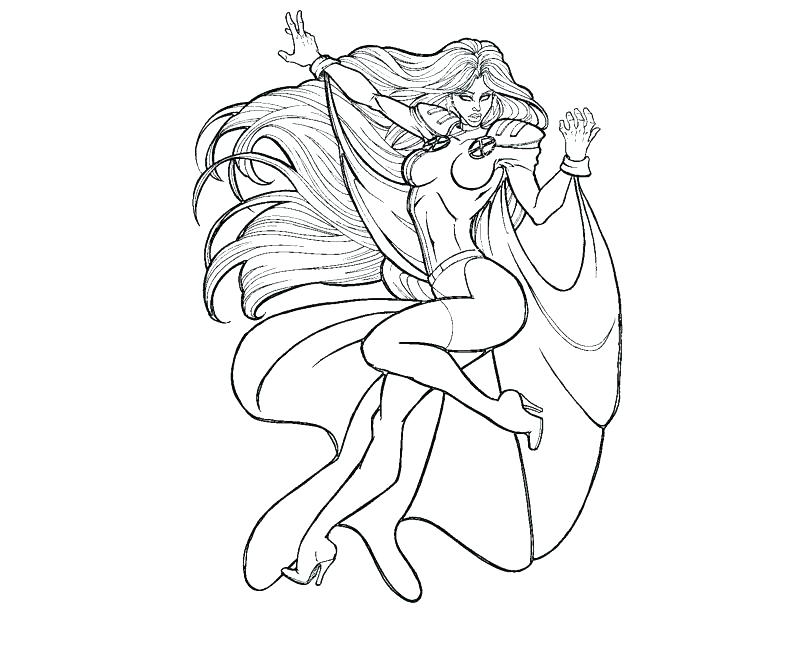 800x667 X Men Coloring Page Storm Coloring Page X Men Coloring Pages X Men