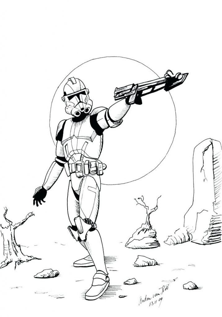 716x1024 Imposing Decoration Stormtrooper Coloring Page Stormtrooper