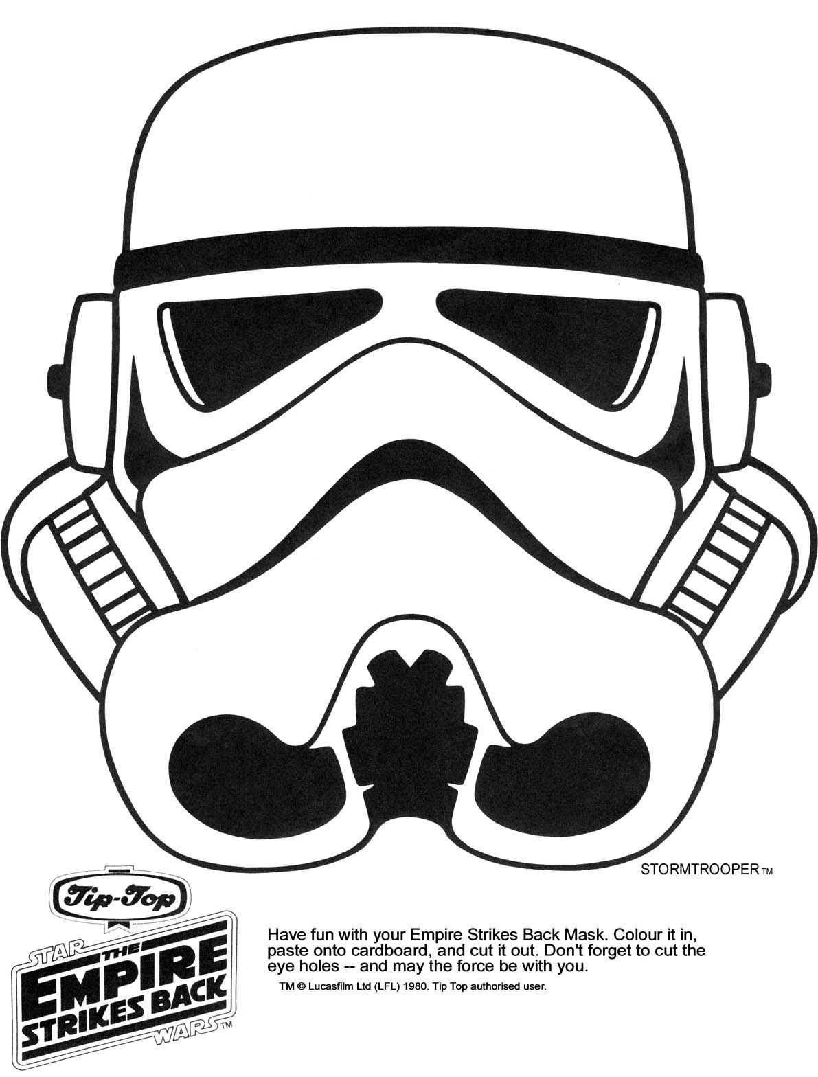 Stormtrooper Coloring Page