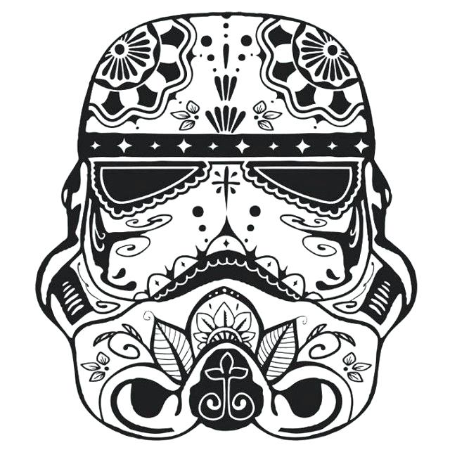 640x640 Stormtrooper Coloring Pages Stormtrooper Helmet Coloring Pages
