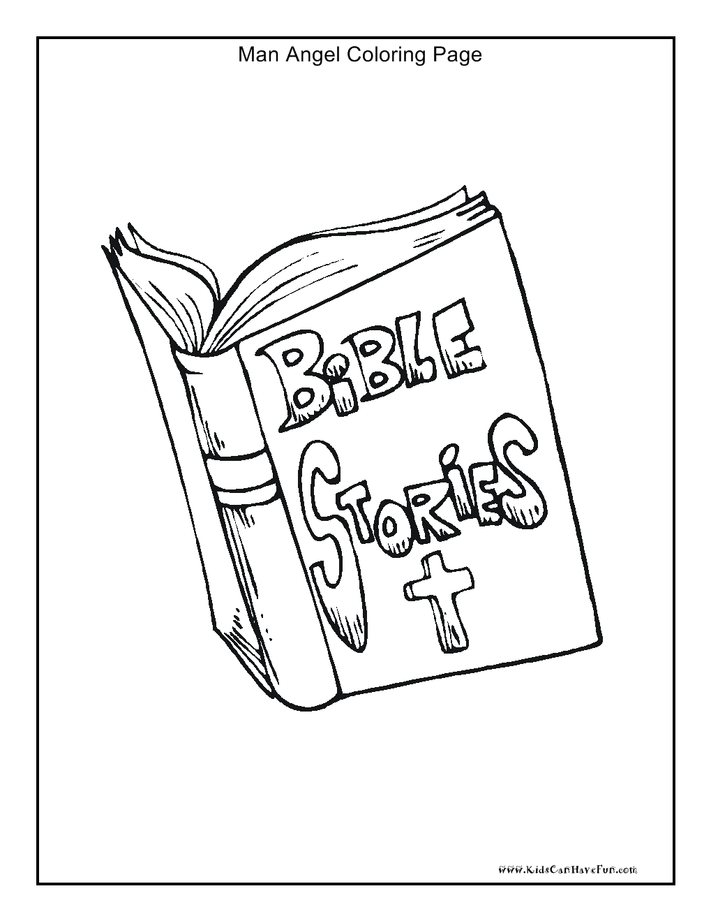 1019x1319 Bible Stories Book Coloring Page