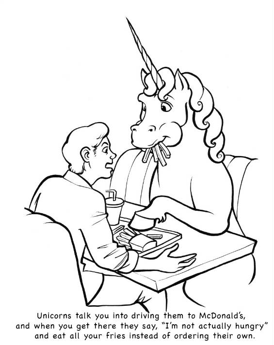 Strange Coloring Pages