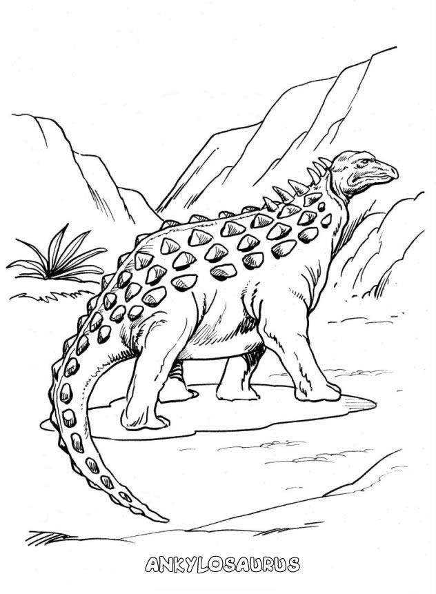 632x861 Dinosaur Coloring Pages