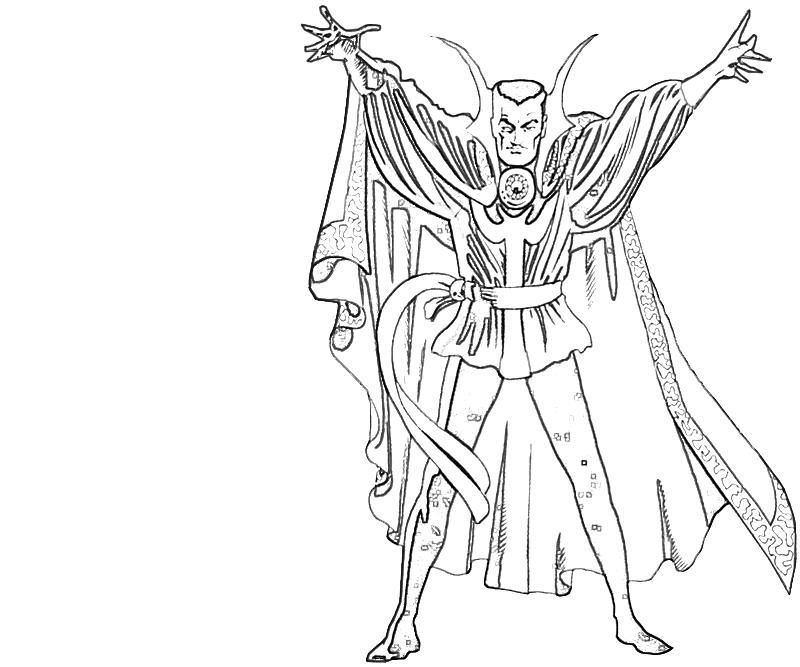 800x667 Dr Strange Coloring Relaaaxin'