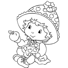 230x230 Top 20 Free Printable Strawberry Shortcake Coloring Pages Online