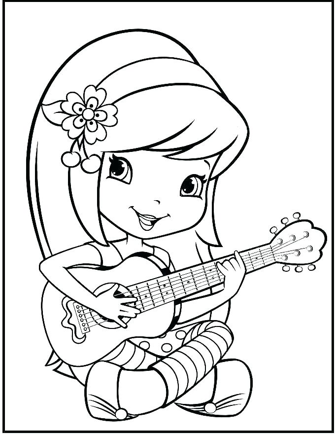 680x880 Strawberry Shortcake And Friends Coloring Pages Strawberry