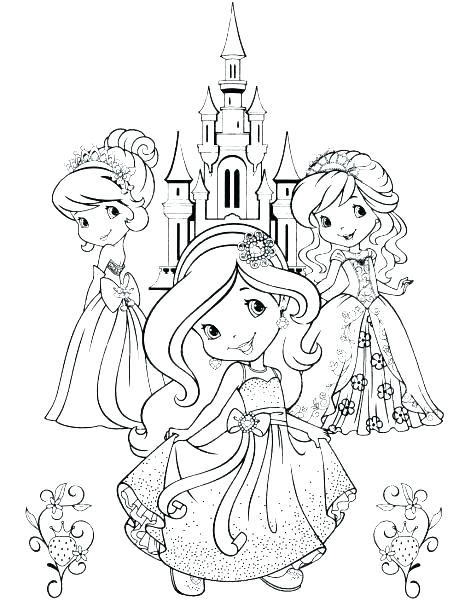 464x601 Strawberry Shortcake Characters Coloring Pages Strawberry
