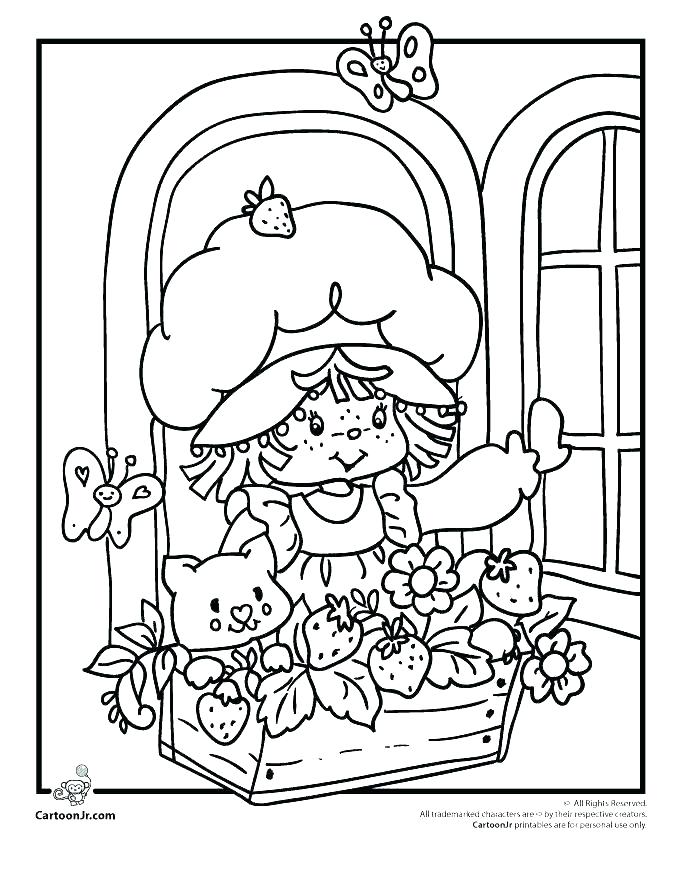 680x880 Cherry Jam Coloring Also Strawberry Shortcake Coloring Sheets