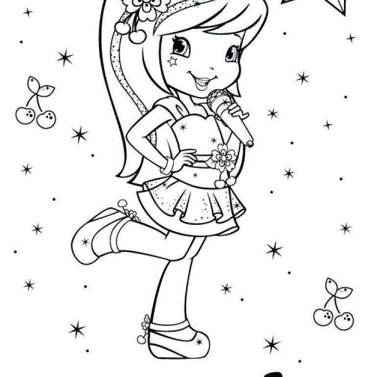 800x768 Cherry Jam Coloring Pages Activities Archive Strawberry Shortcake