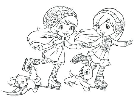 450x334 Cherry Jam Coloring Pages Beautiful Strawberry Shortcake Coloring