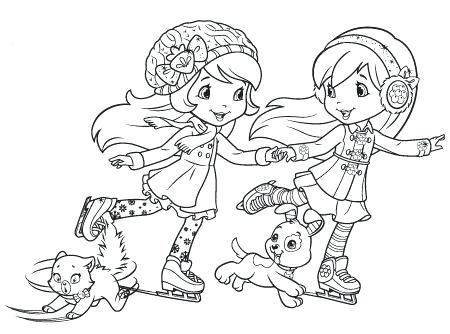 450x334 Strawberry Shortcake Color Pages Activities Archive Strawberry