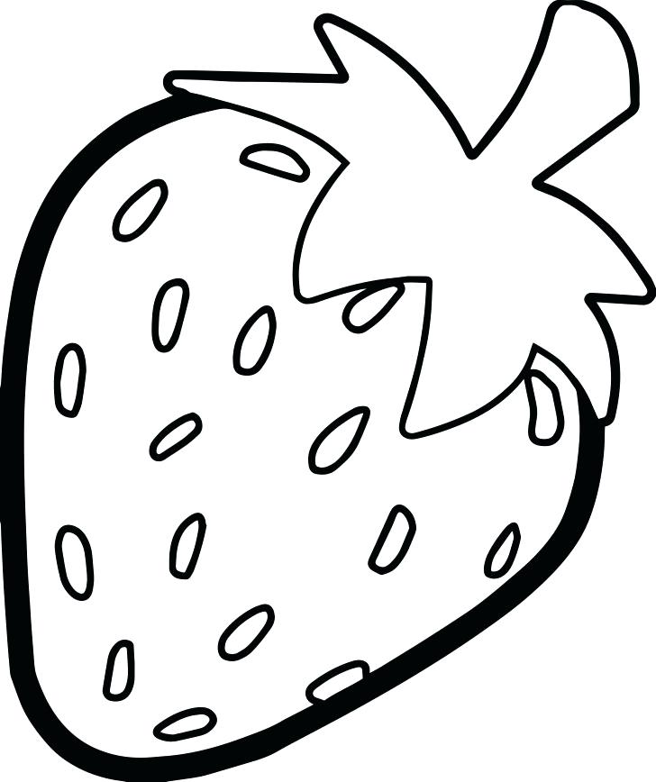 728x868 Strawberry Coloring Page Strawberry Strawberry Shortcake Coloring