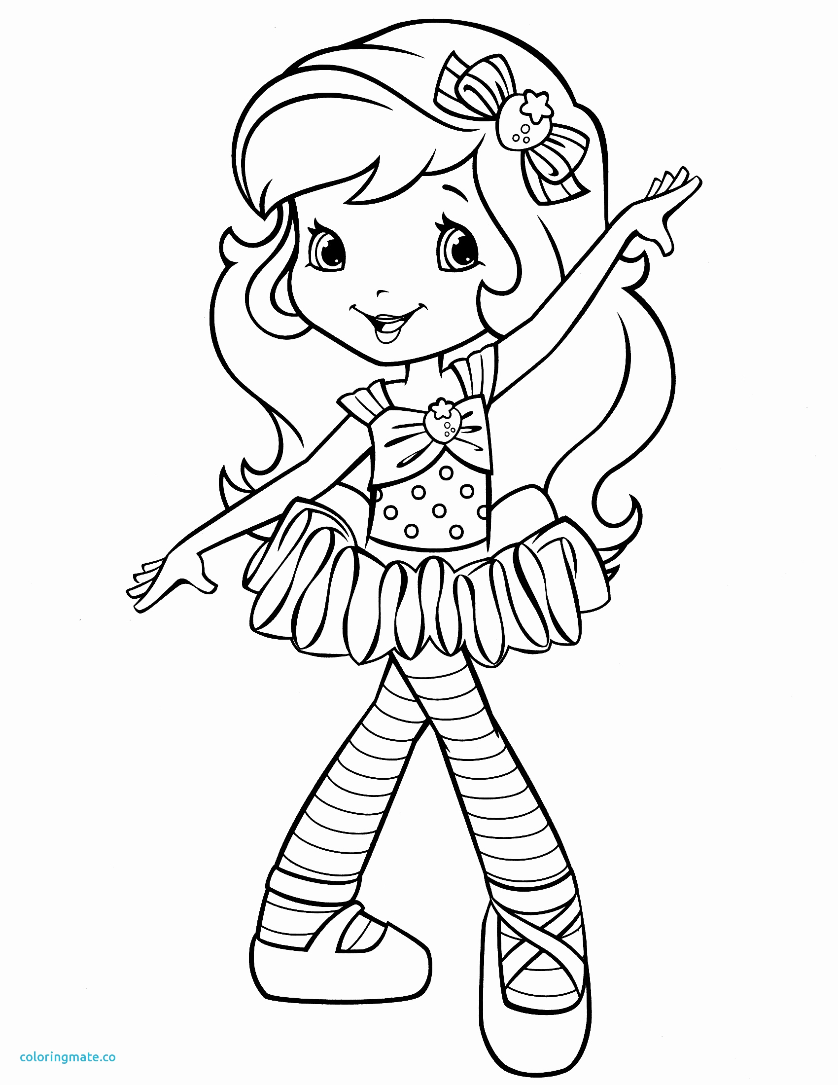 1700x2200 30 Strawberry Coloring Page Strawberry Shortcake Princess Coloring