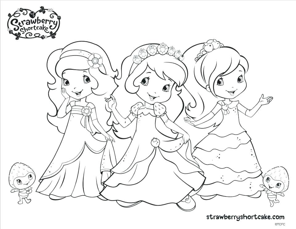 960x742 Free Printable Coloring Pages Strawberry Shortcake Printable