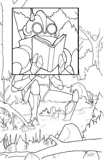 Stream Coloring Page