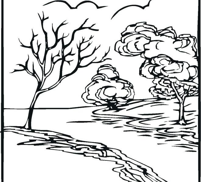 660x600 River Coloring Pages Printable River Coloring Pages Printable