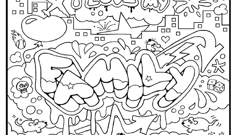 960x544 Free Graffiti Coloring Pages To Print Get This Online Graffiti
