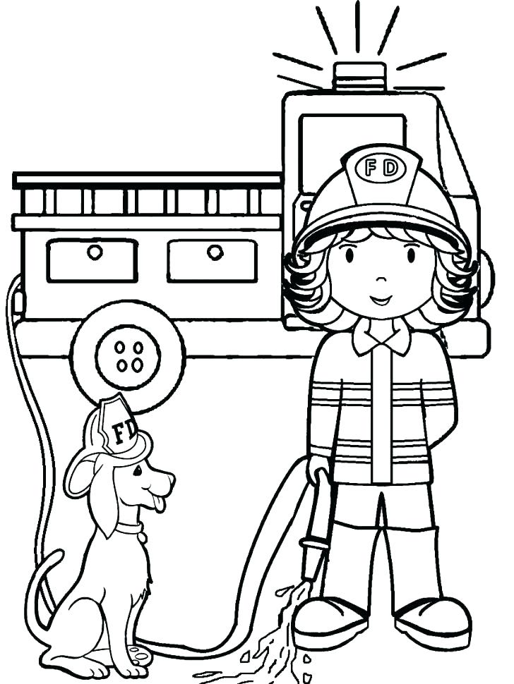 728x970 Fire Coloring Pages Printable Fire Fighter Coloring Pages Fireman