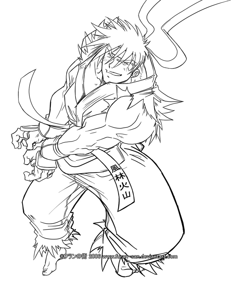 800x1005 Awesome Street Fighter Coloring Pages Gallery Free Inside