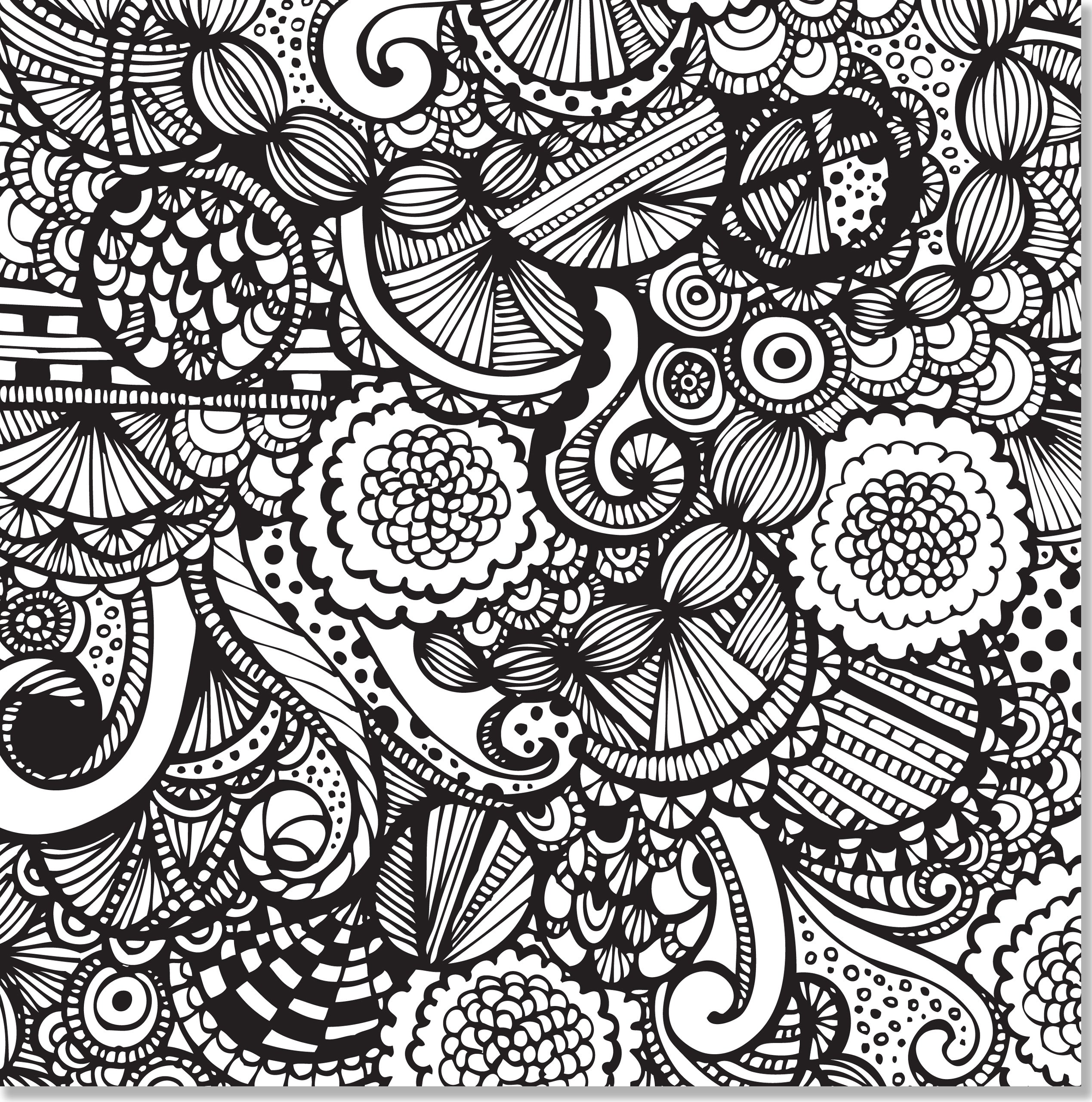 2538x2560 Modest Ideas Stress Relief Coloring Pages Simple Colorings