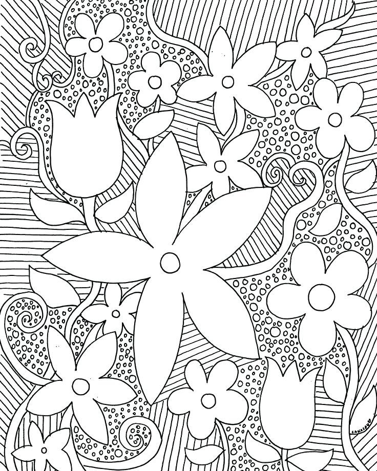 736x920 Free Downloadable Stress Relief Coloring Pages