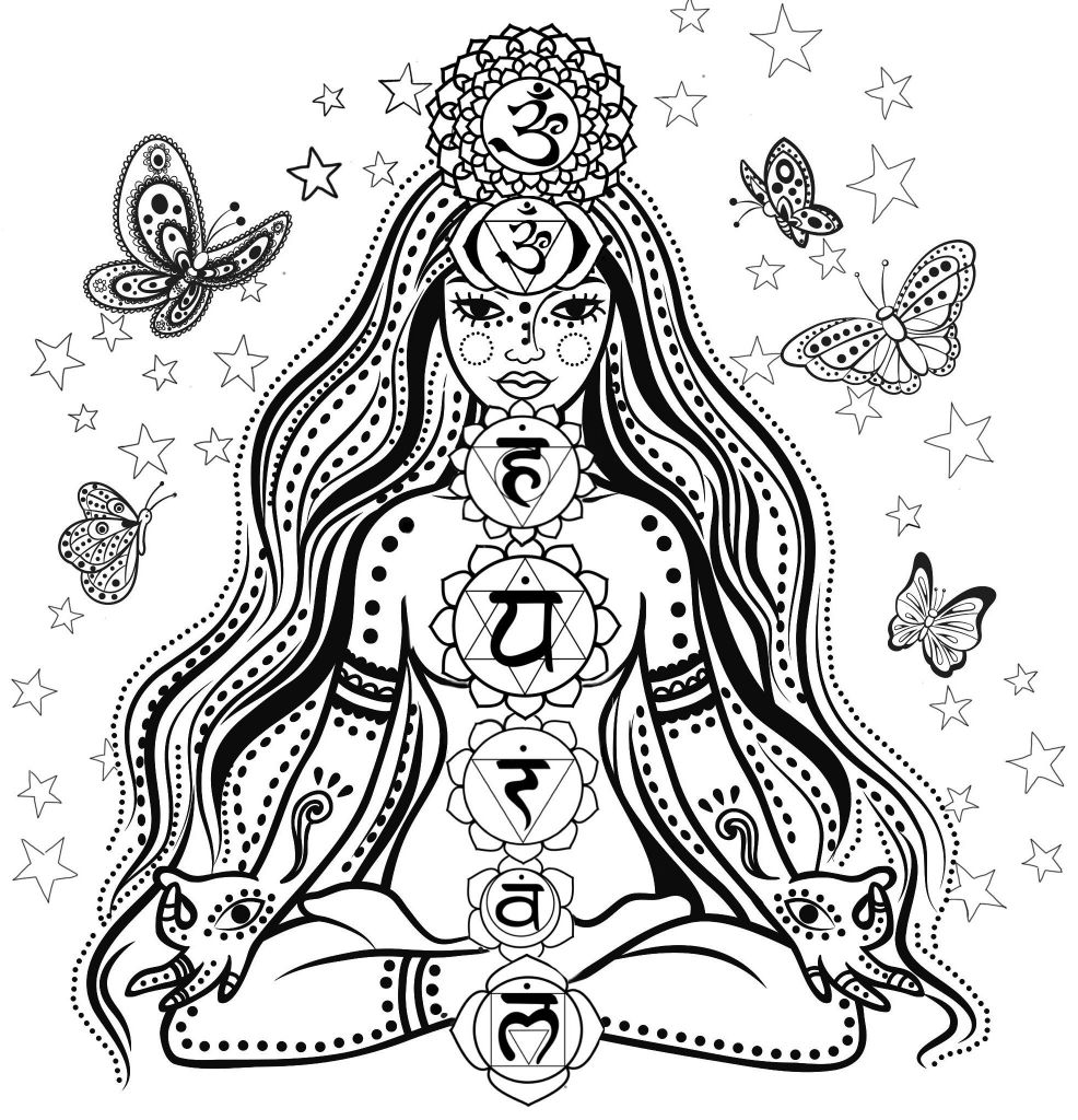 986x1024 Best Chakra Coloring Book U A Meditative Art Becca Inspirational
