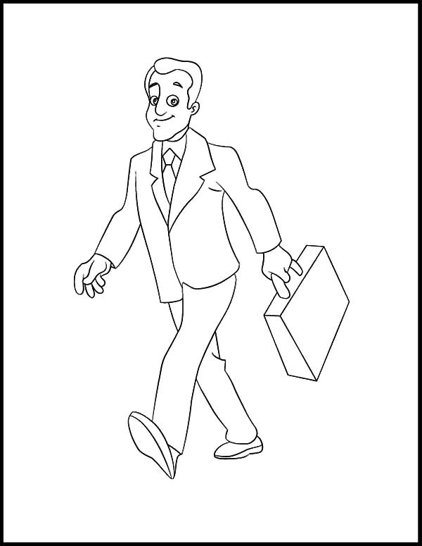 Strong Man Coloring Pages