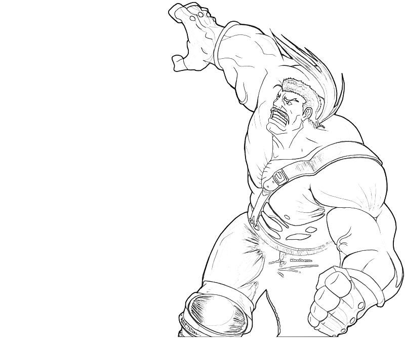 800x667 Strong Man Realistic Coloring Pages Printable Haggar Strongman