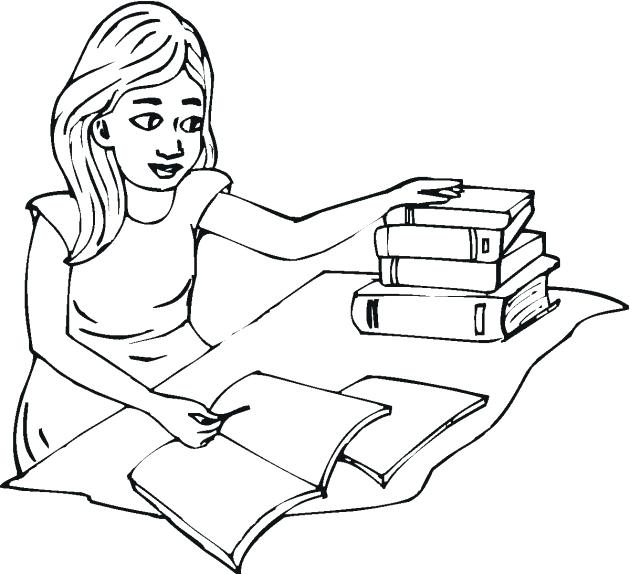 630x574 Student Coloring Pages Jobs Professor Teach His Student On Jobs
