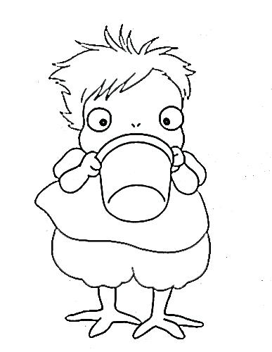 387x500 Color By Ponyoe Colouring Pages Ponyo Studio Color By