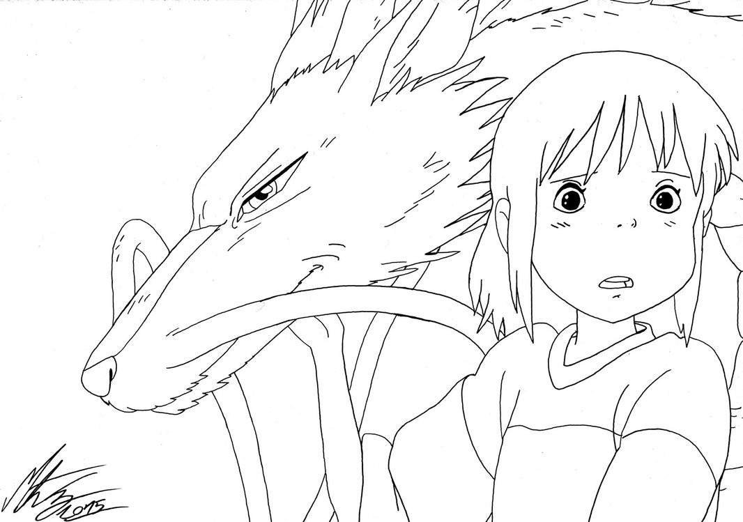 1066x749 Astonishing Spirited Away Coloring Pages 66 Studio Ghibli By