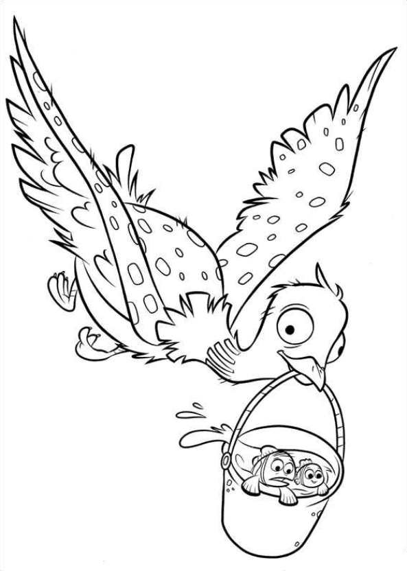 593x832 Stupid Becky And Dory Coloring Page