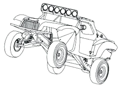 500x357 Rally Car Colouring Pages Racing Coloring Page