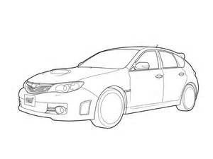 300x225 Subaru Wrx Sti Coloring Pages Mandala Sketches