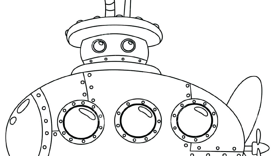 960x544 Yellow Coloring Pages Submarine Coloring Pages Yellow Submarine