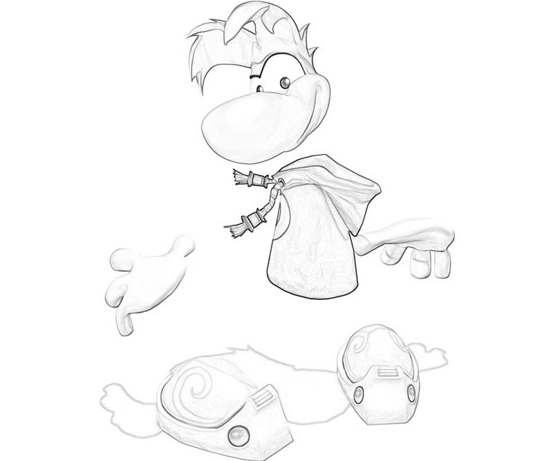 800x667 Rayman Legends Coloring Pages 337900