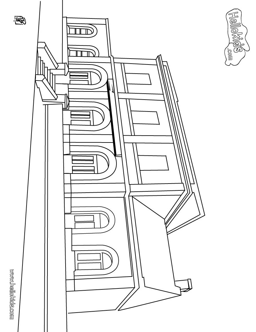 820x1060 Subway Station Coloring Pages