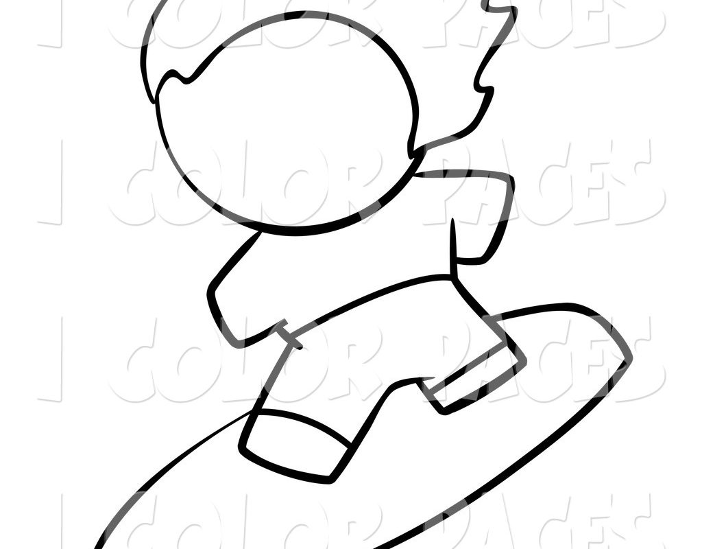 1024x800 Subway Surfer Coloring Pages Barbie Silver Printable Surf Surfi